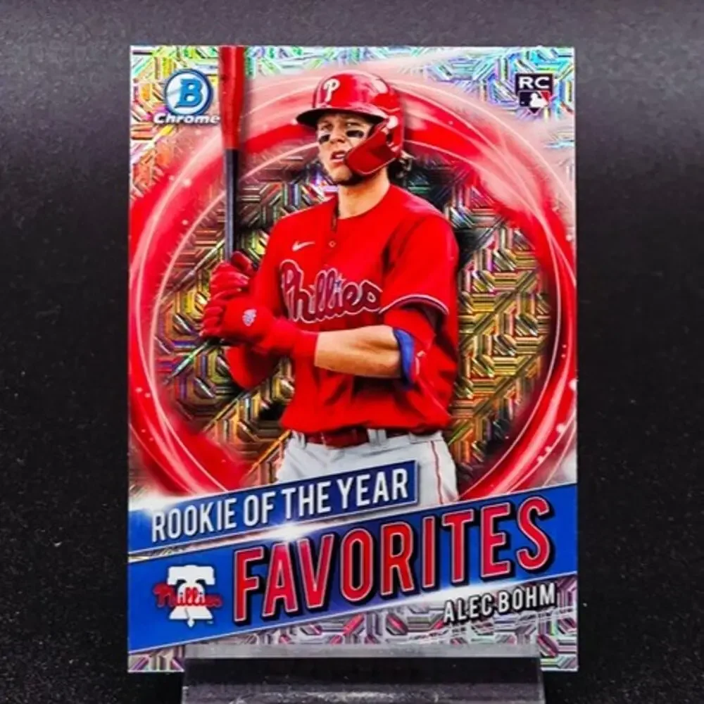 Alec Bohm Revolution Groove Rookie Mojo Certified Red /199 RC Phillies Star